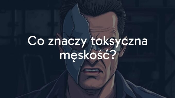 A fragmented male figure half-covered in a shattered mask with angry and stoic expressions, dark industrial background, emotional turmoil, conceptual illustration.