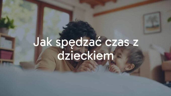 A parent and child playing together in a warm, cozy living room, smiling and laughing, sunlight streaming through the window, realistic and heartwarming.