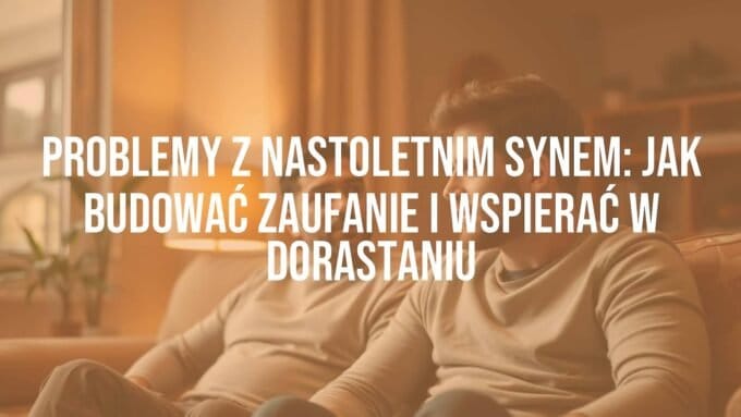 Father and teenage son having a serious talk, cozy living room setting, warm lighting, emotional connection, realistic