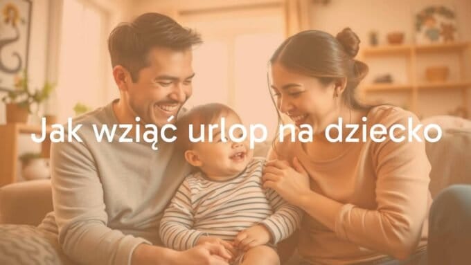 Happy parents with a young child, cozy home environment, warm lighting, realistic.