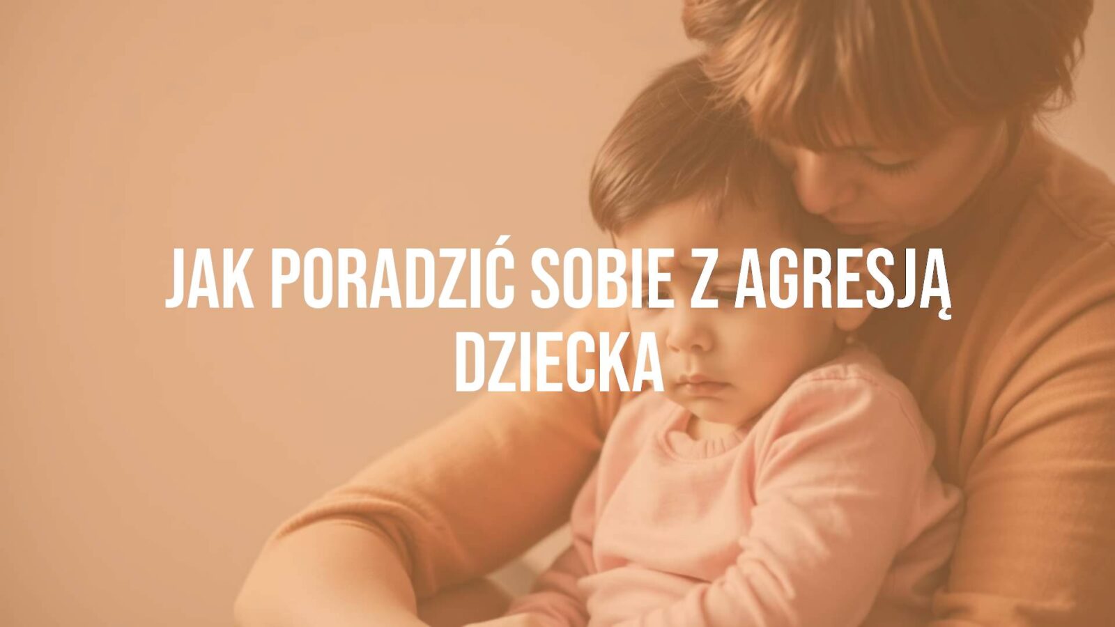 A calm adult comforting an upset child, soft lighting, warm colors, emotional support, realistic.